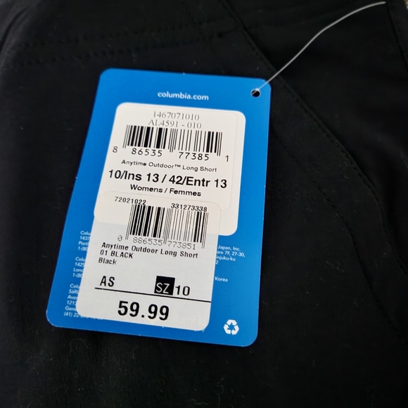 Womens Columbia Shorts - Picture 4 of 4